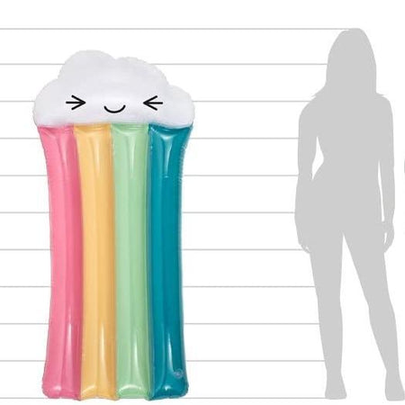 Kawaii Rainbow Pool Float - BlossomMemento