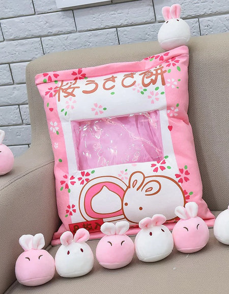 Kawaii Bunny Bag Plushies