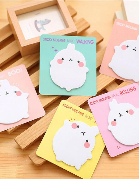 Kawaii Rabbit Sticky Notes - BlossomMemento