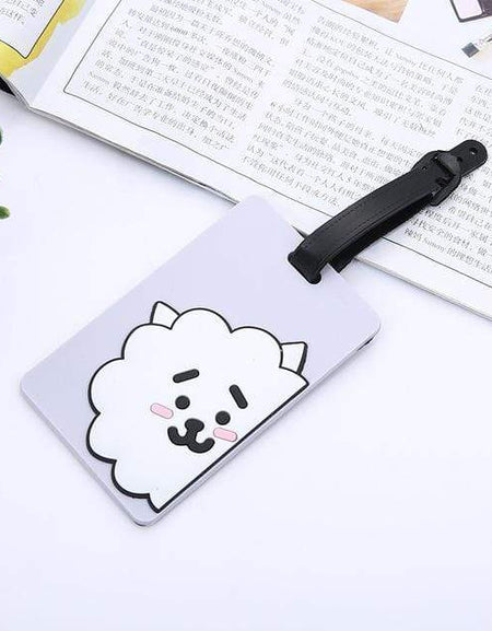 Kawaii Animal Luggage Tag - BlossomMemento