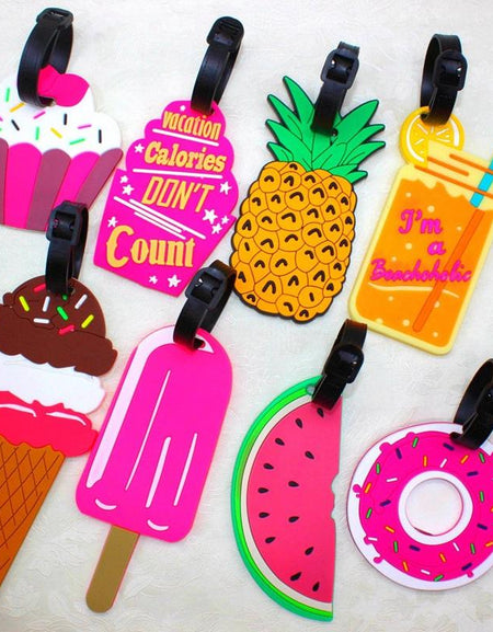 Kawaii Fruity Luggage Tag - BlossomMemento