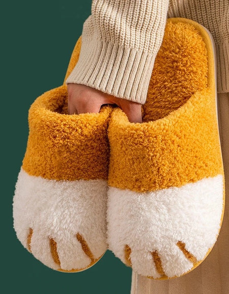 Kawaii Cat Paw Slippers